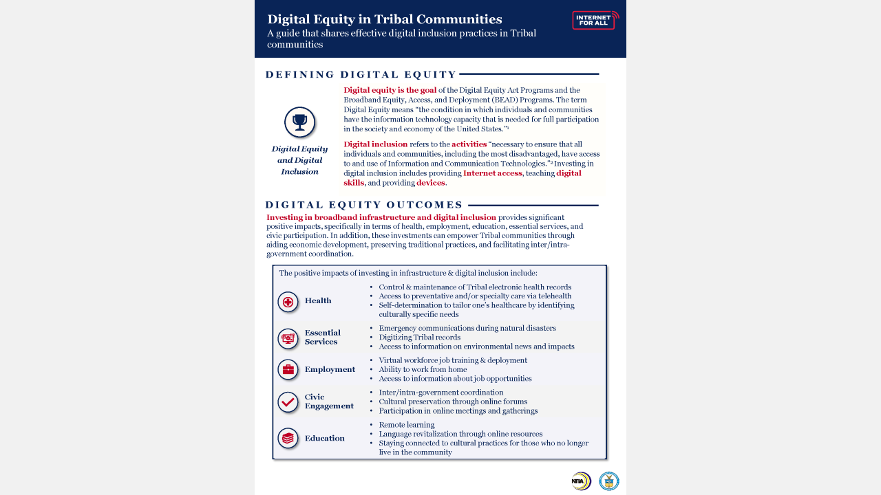 Digital Equity in Tribal Communities